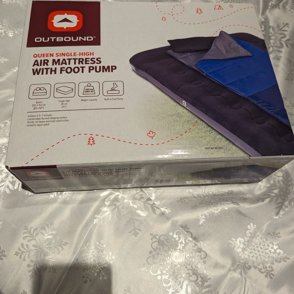 Queen size Outbound Inflatable Air mattress/Airbed - Picture 4 of 5